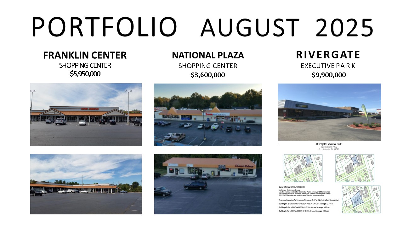 Portfolio For Sale 2025